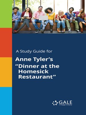 cover image of A Study Guide for Anne Tyler's "Dinner at the Homesick Restaurant"